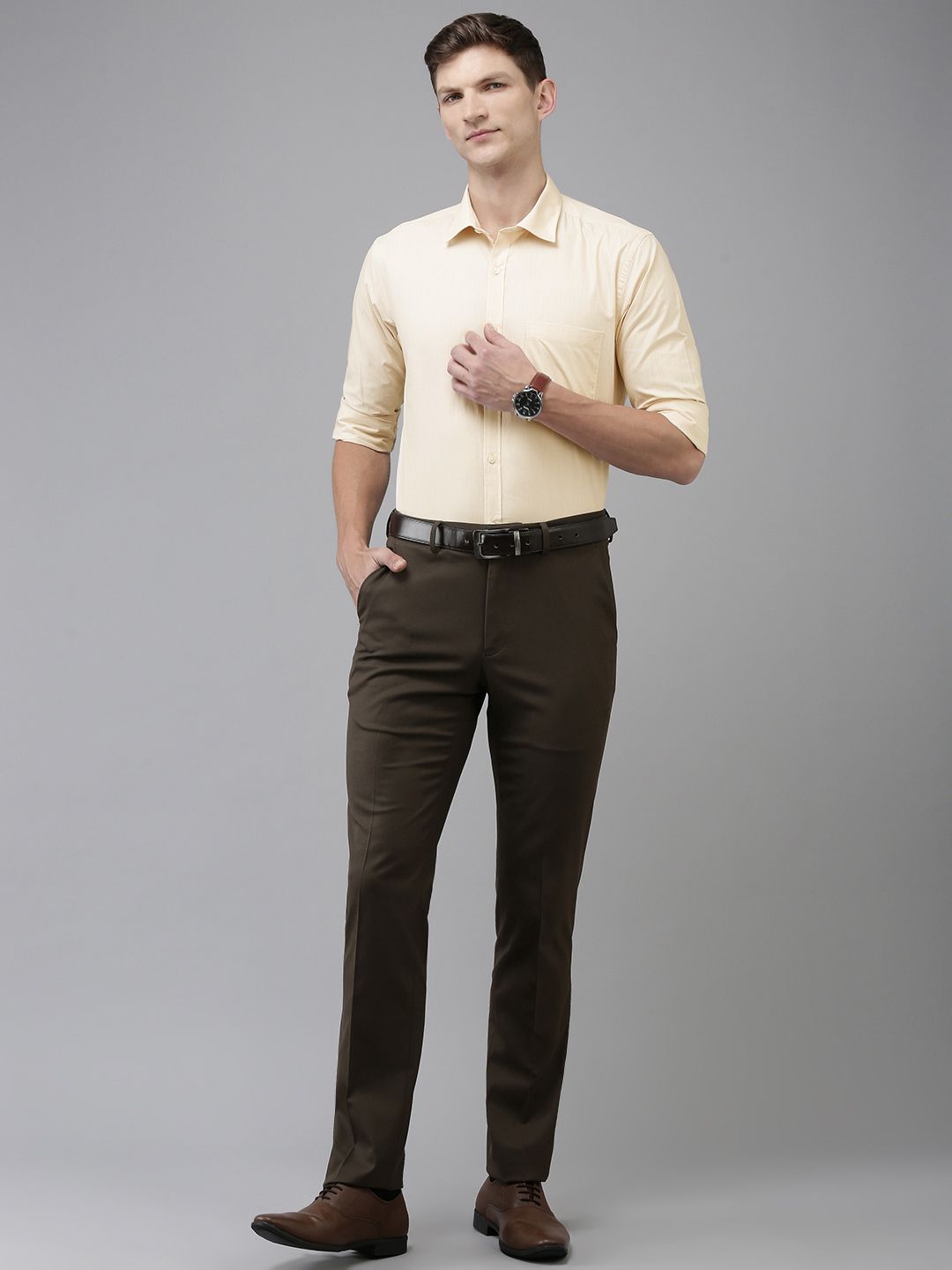 Park Avenue Slim Fit Pure Cotton Formal Shirt