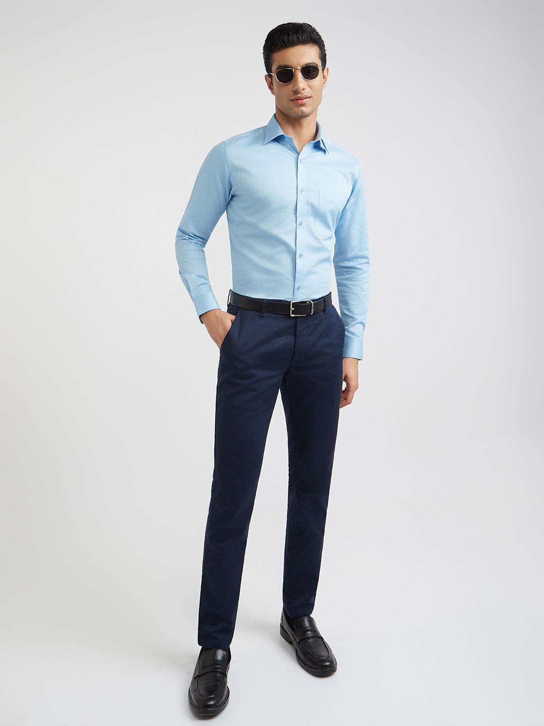 Raymond Pure Cotton Slim Fit Formal Shirt