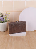 Mochi Embellished Box Clutch