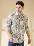 Being Human Slim Fit Printed Casual Shirt