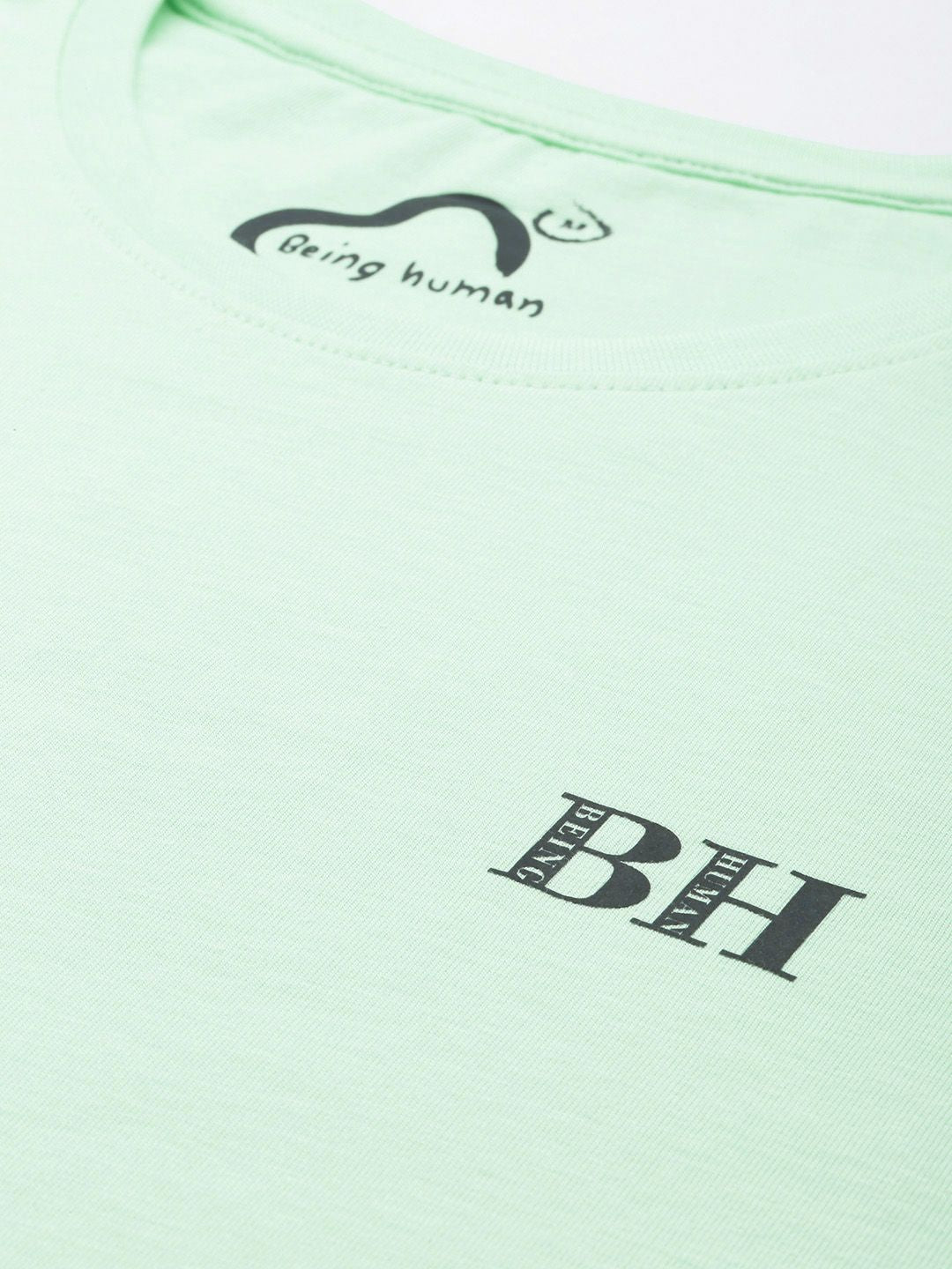 Being Human Pure Cotton Round Neck Casual T-shirt