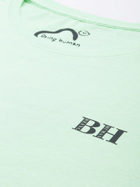 Being Human Pure Cotton Round Neck Casual T-shirt