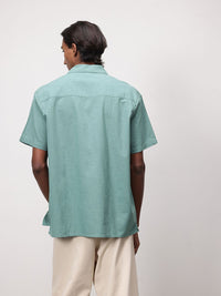 ether Zen Cuban Collar Casual Shirt