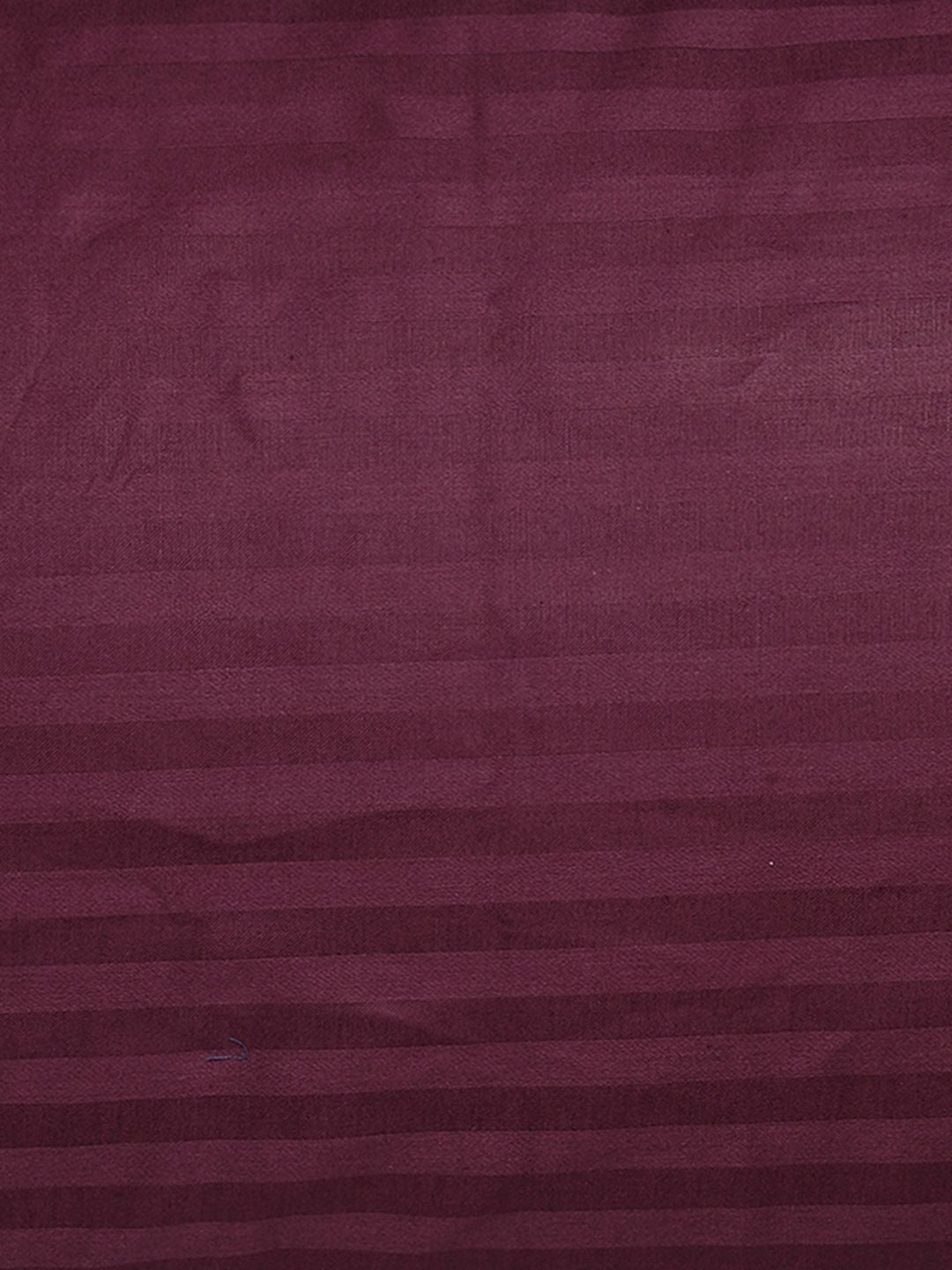 HOSTA HOMES Set of 2 Burgundy Striped Pillow Covers