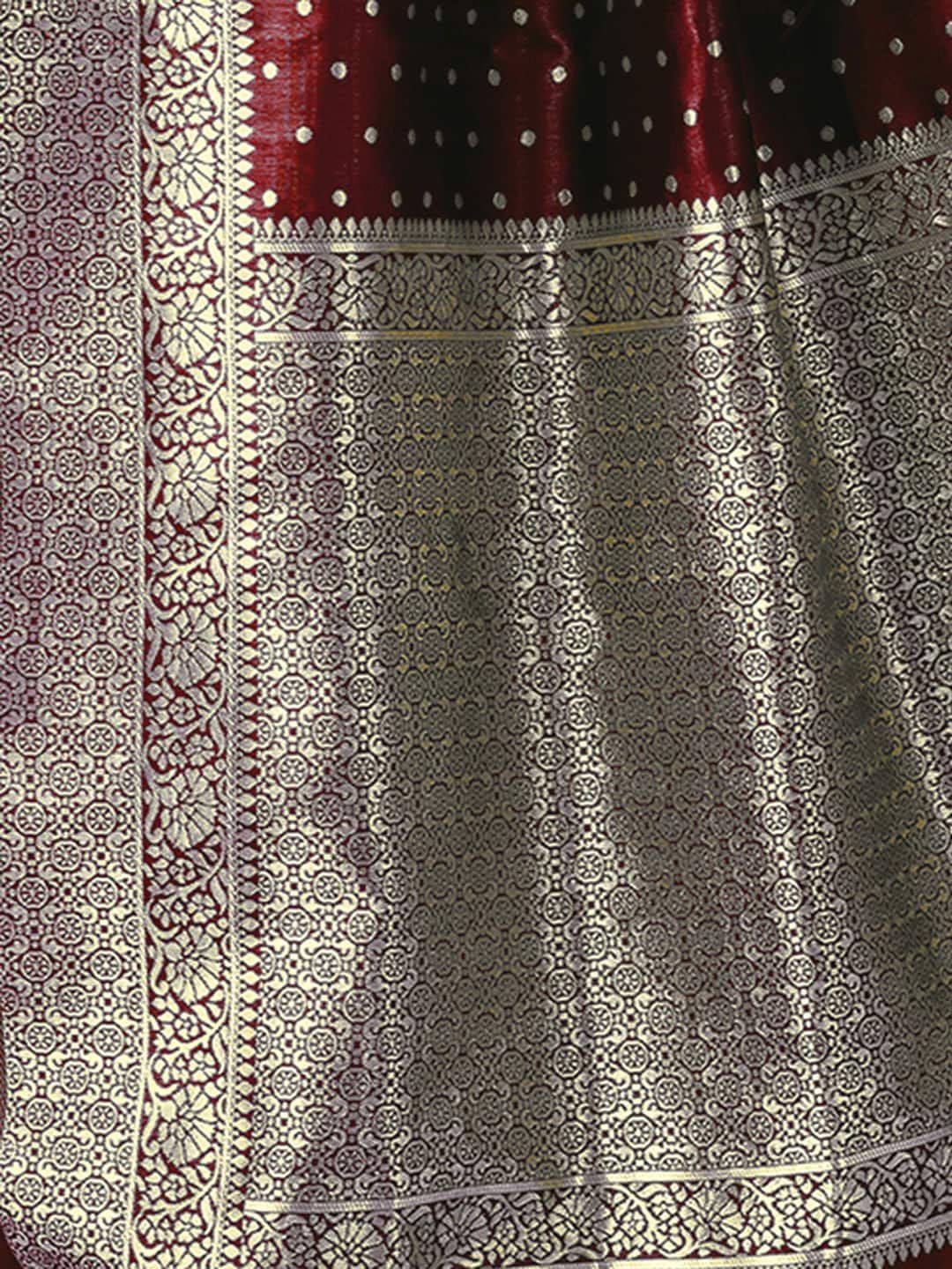 KALINI Ethnic Motifs Zari Art Silk Banarasi Saree