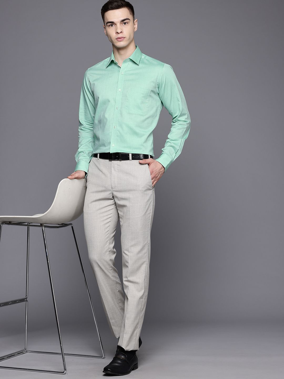 Raymond Pure Cotton Slim Fit Formal Shirt