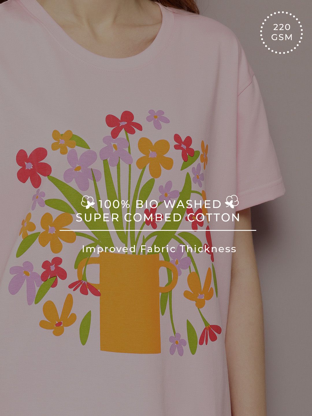 DILLINGER Women Graphic Printed Boxy T-shirt