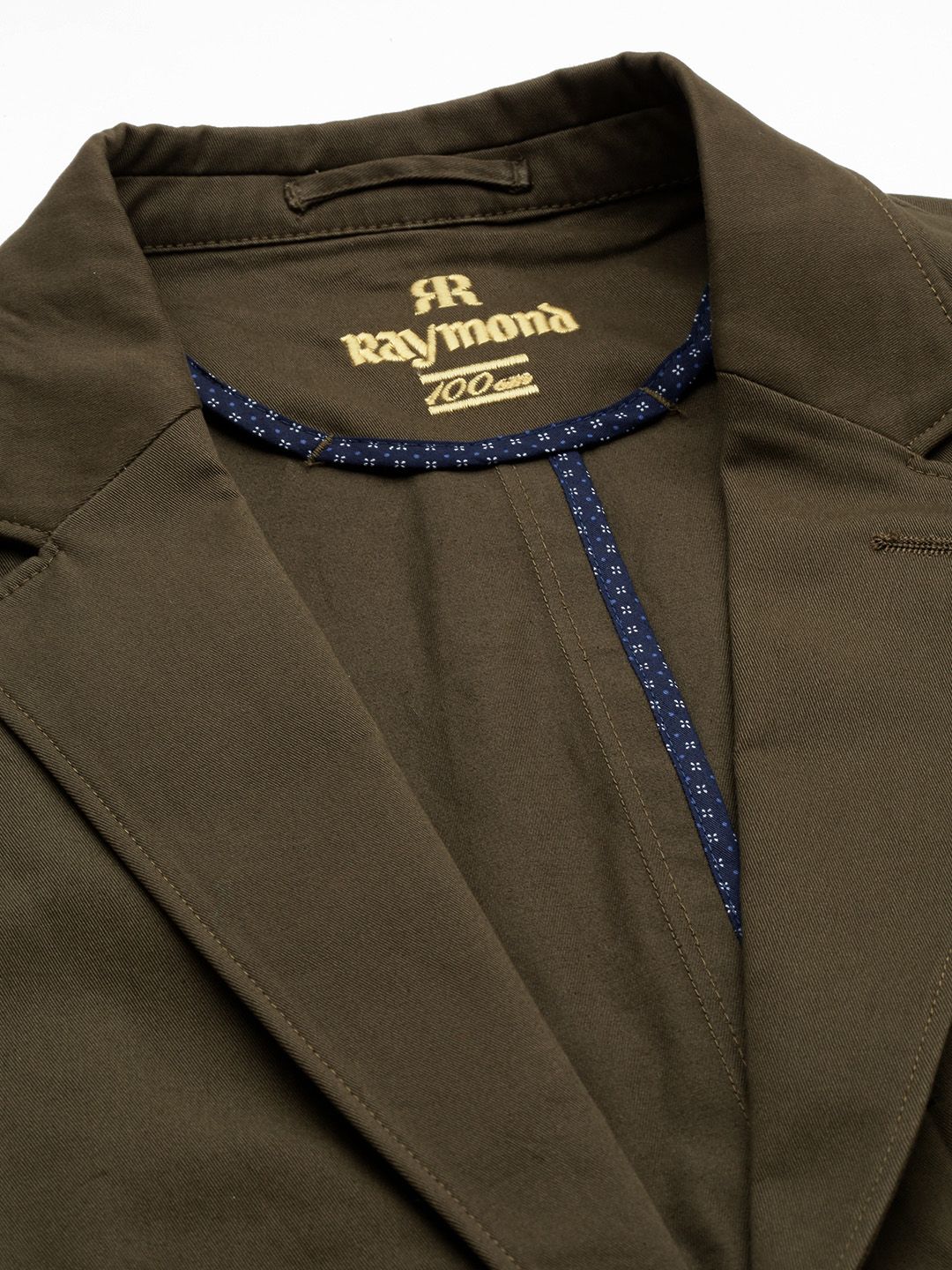 Raymond Contemporary Fit Notched Lapel Collar Single-Breasted Blazer