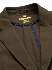 Raymond Contemporary Fit Notched Lapel Collar Single-Breasted Blazer