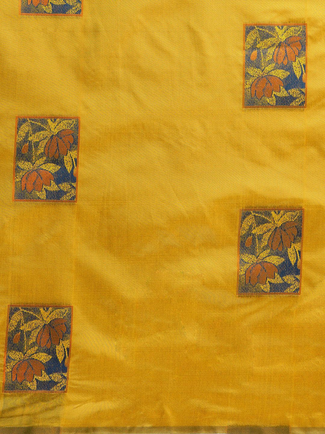 KALINI Floral Woven Design Zari  Banarasi Saree