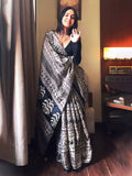 KALINI Kalamkari Printed Block Print Saree