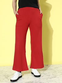 DILLINGER Women Solid Relaxed Fit Track Pant