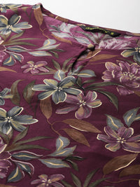 DressBerry Floral Printed Tunic With Trousers Co-Ords