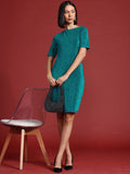 all about you Shimmery Sheath Dress