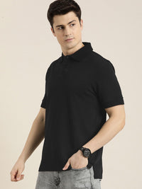 DILLINGER Men Polo Collar Pure Cotton T-shirt