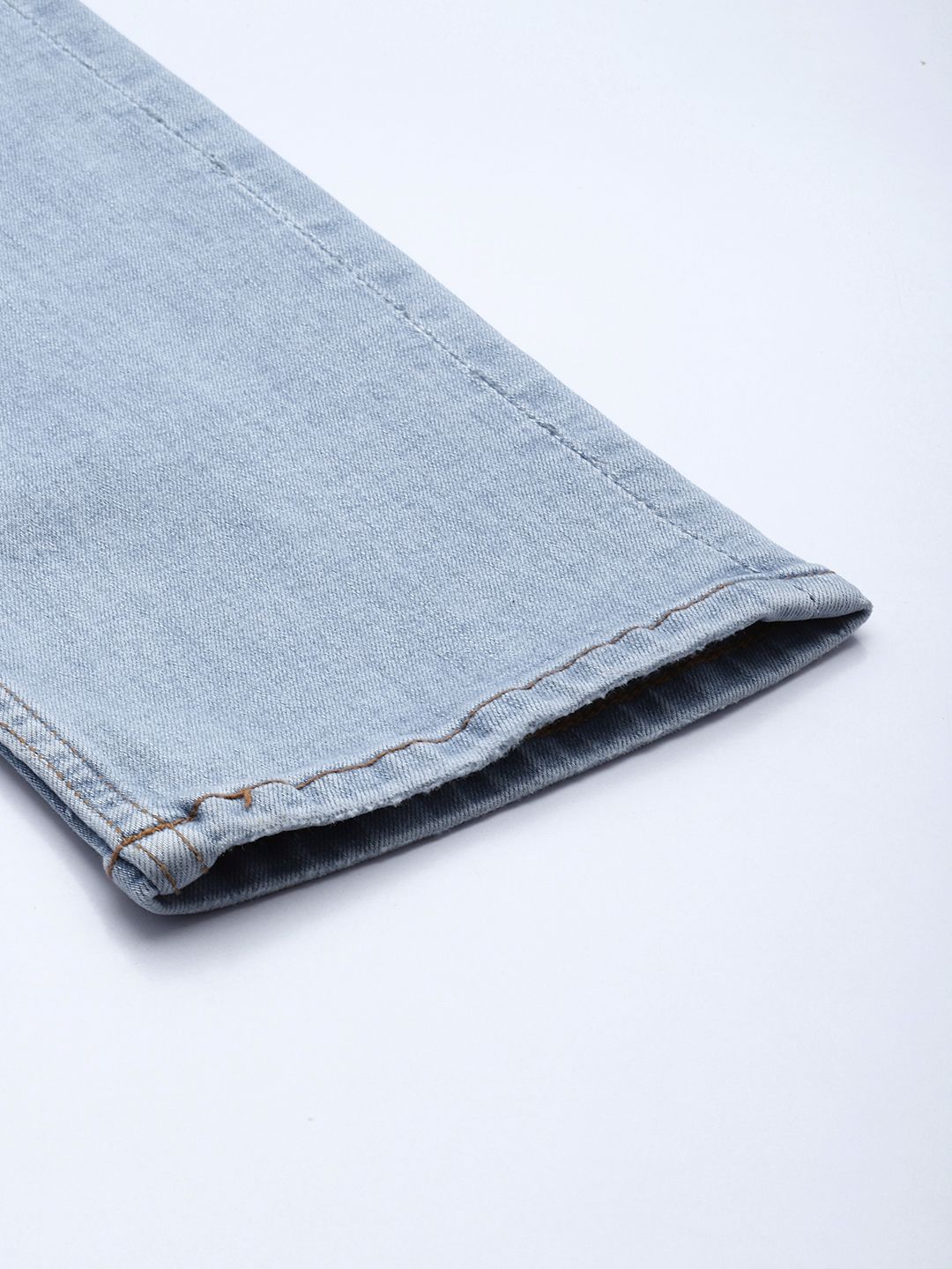 SPYKAR Men Skinny Fit Low-Rise Low Distress Light Fade Stretchable Jeans