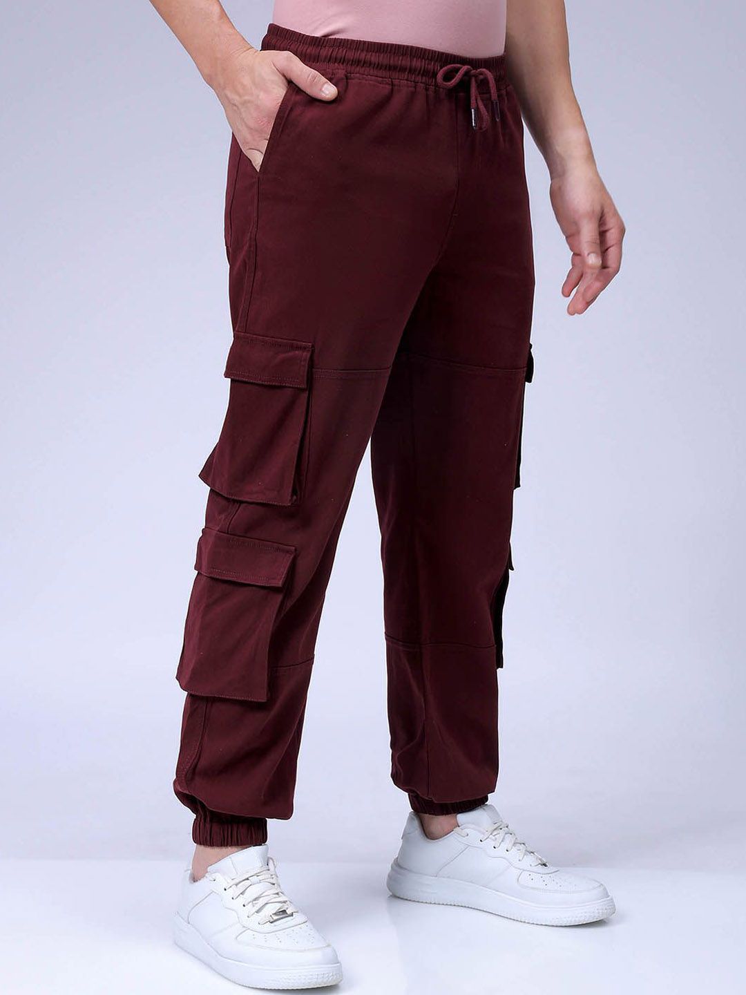 The Indian Garage Co Men Cargos Trousers