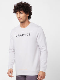 SPYKAR Typography Printed Sweatshirt