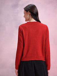 DressBerry Cable Knit Cardigan