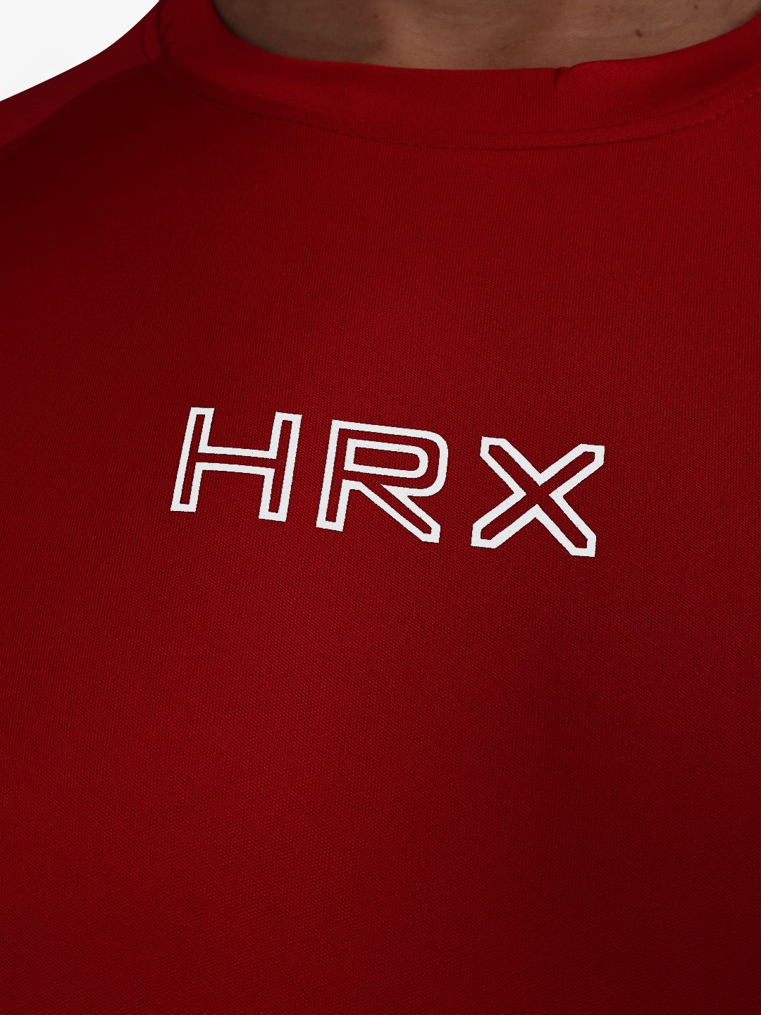 HRX by Hrithik Roshan Printed Rapid-Dry Training T-shirt
