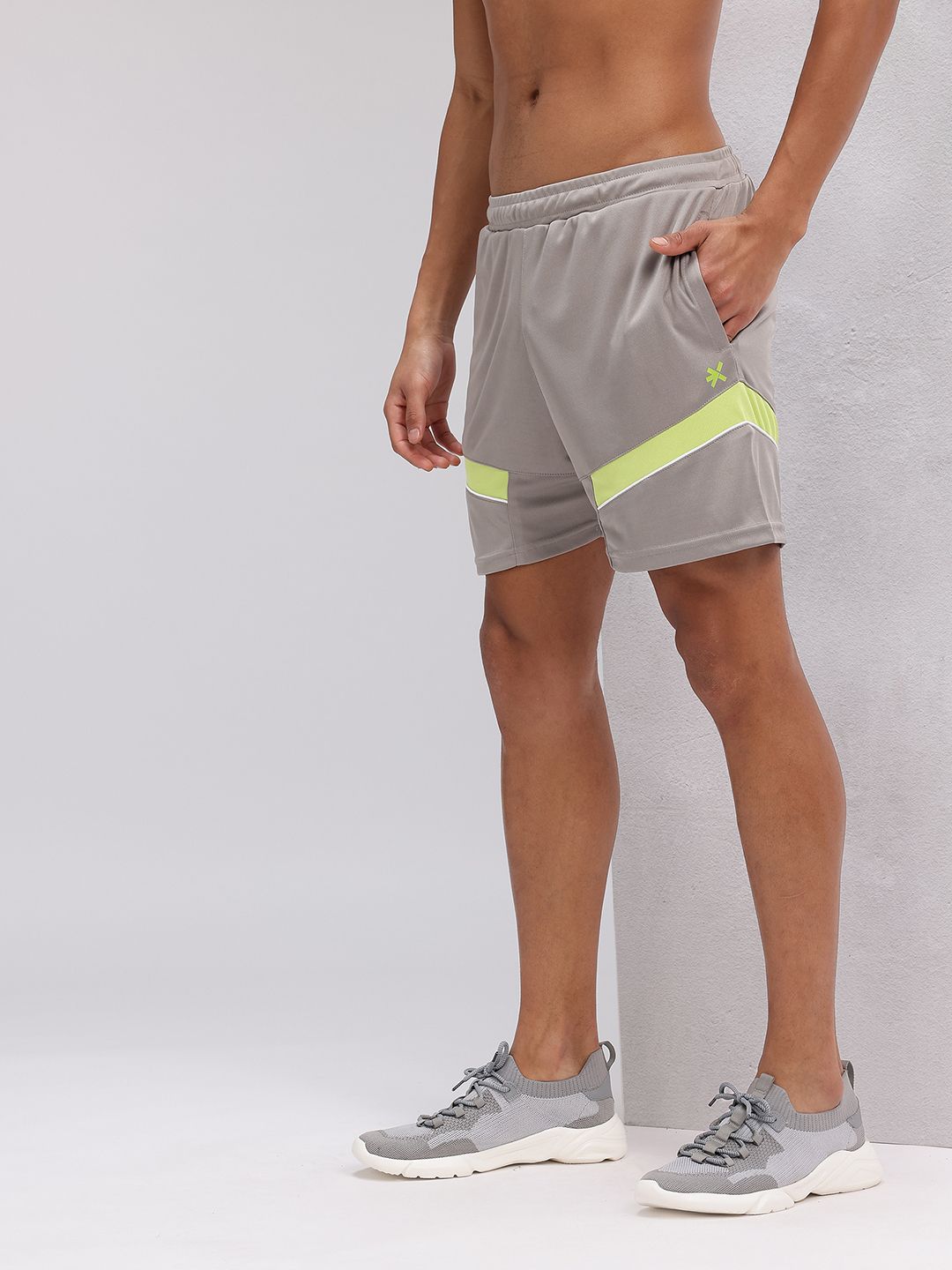 HRX by Hrithik Roshan Men Rapid Dry Striped Running Shorts
