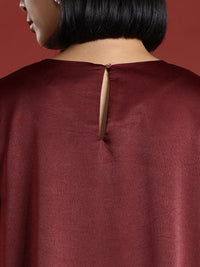 all about you Satin Finish Flared Hem A-Line Midi Dress