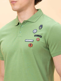 Being Human Men Polo Collar T-shirt