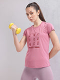 HRX by Hrithik Roshan Women Printed Rapid-Dry Training T-shirt