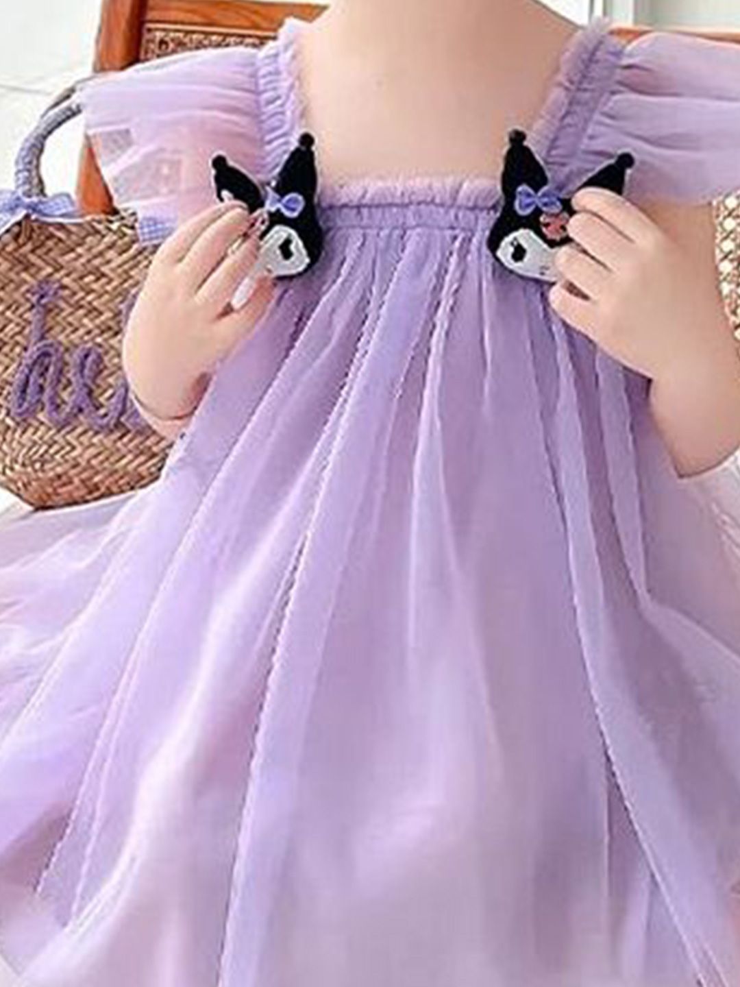 YK Girls Cotton A-Line Dress