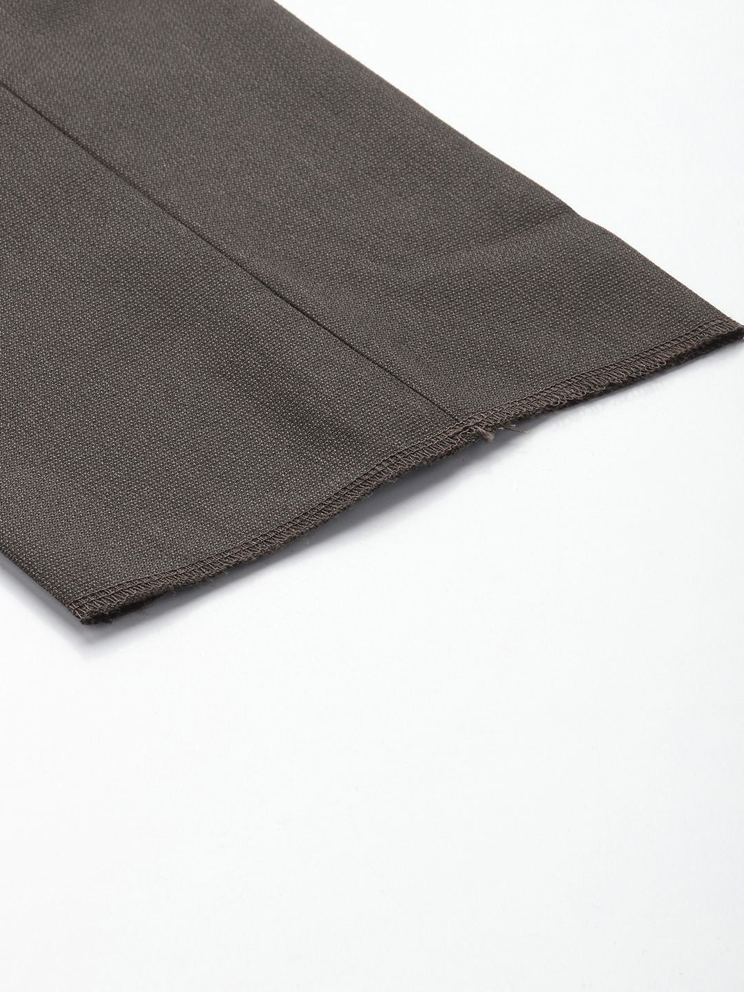 Raymond Men Textured Slim Fit Formal Trousers