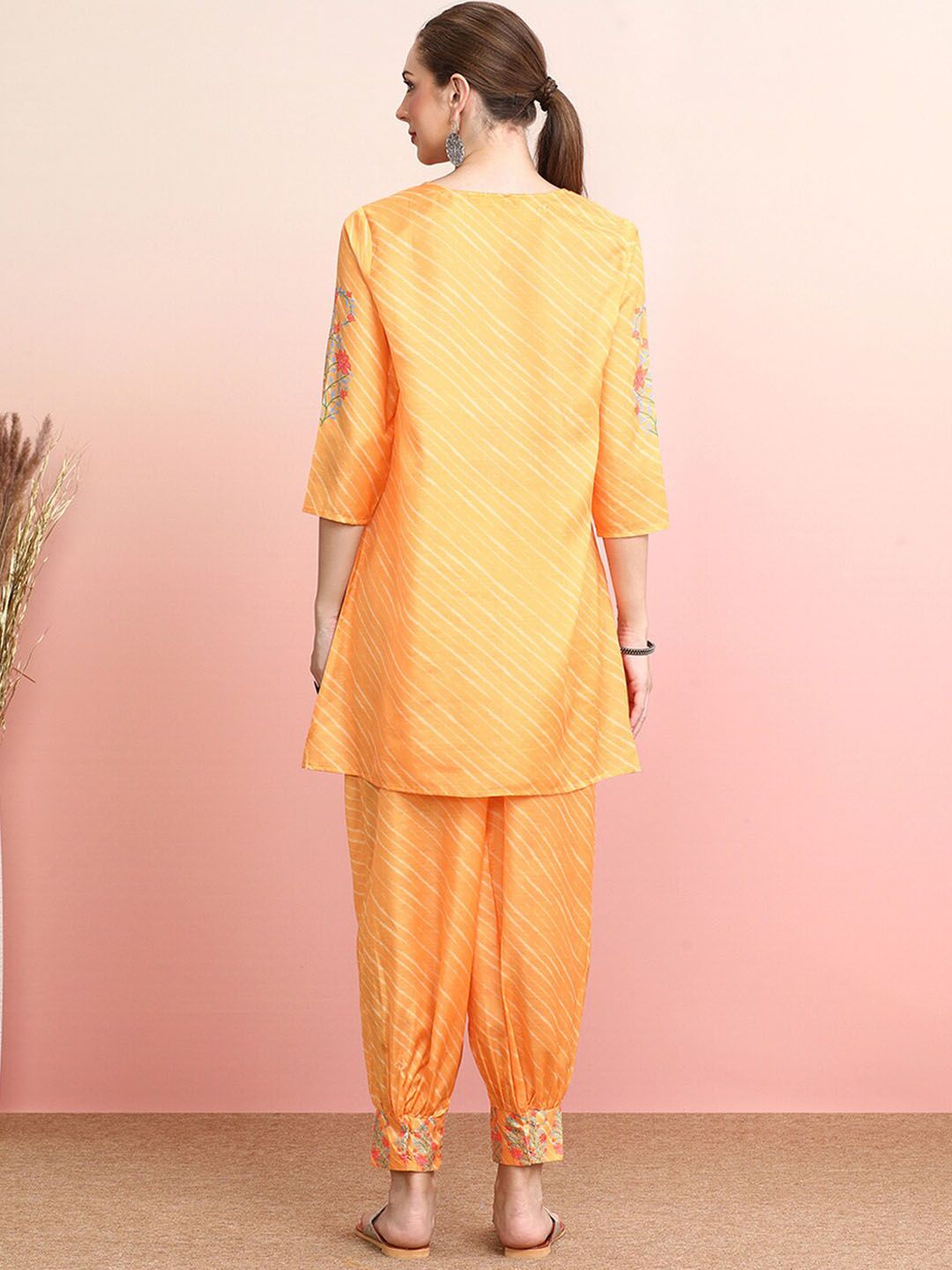 Indo Era Printed Top and Trousers Co-Ords