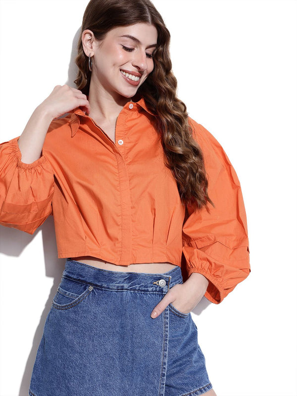 DressBerry Playful Palette Crop Style Top