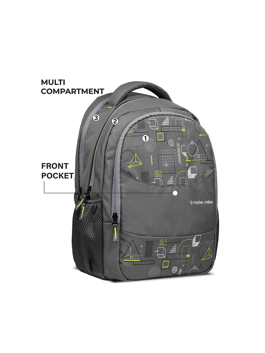 Nasher Miles Unisex Graphic Backpack