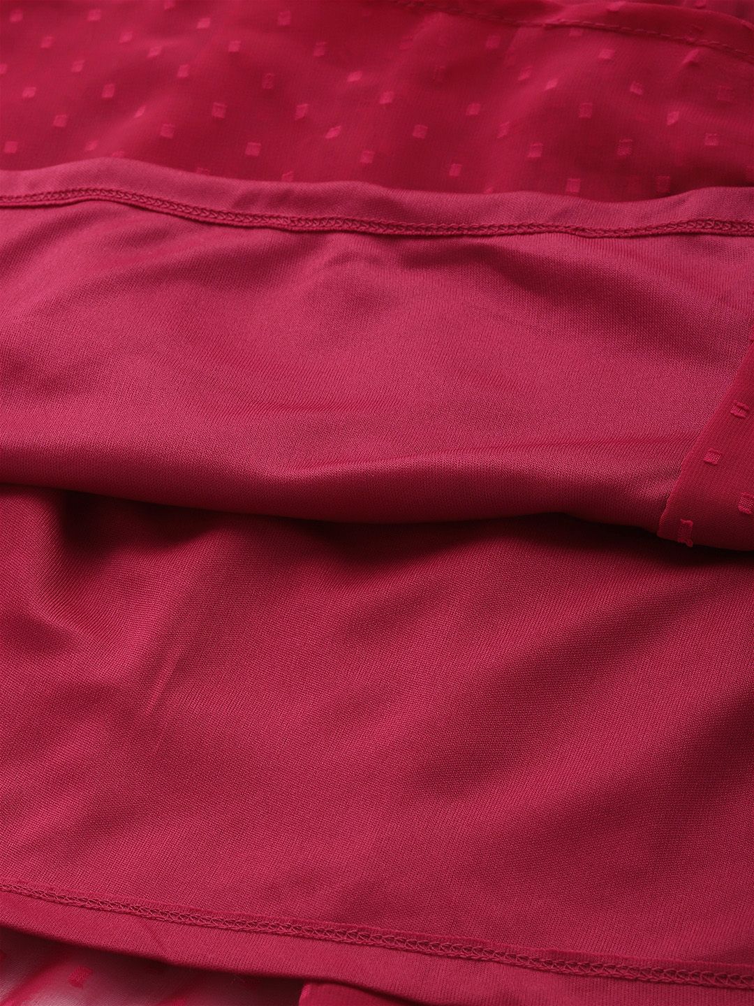 all about you Self Design A-Line Dress