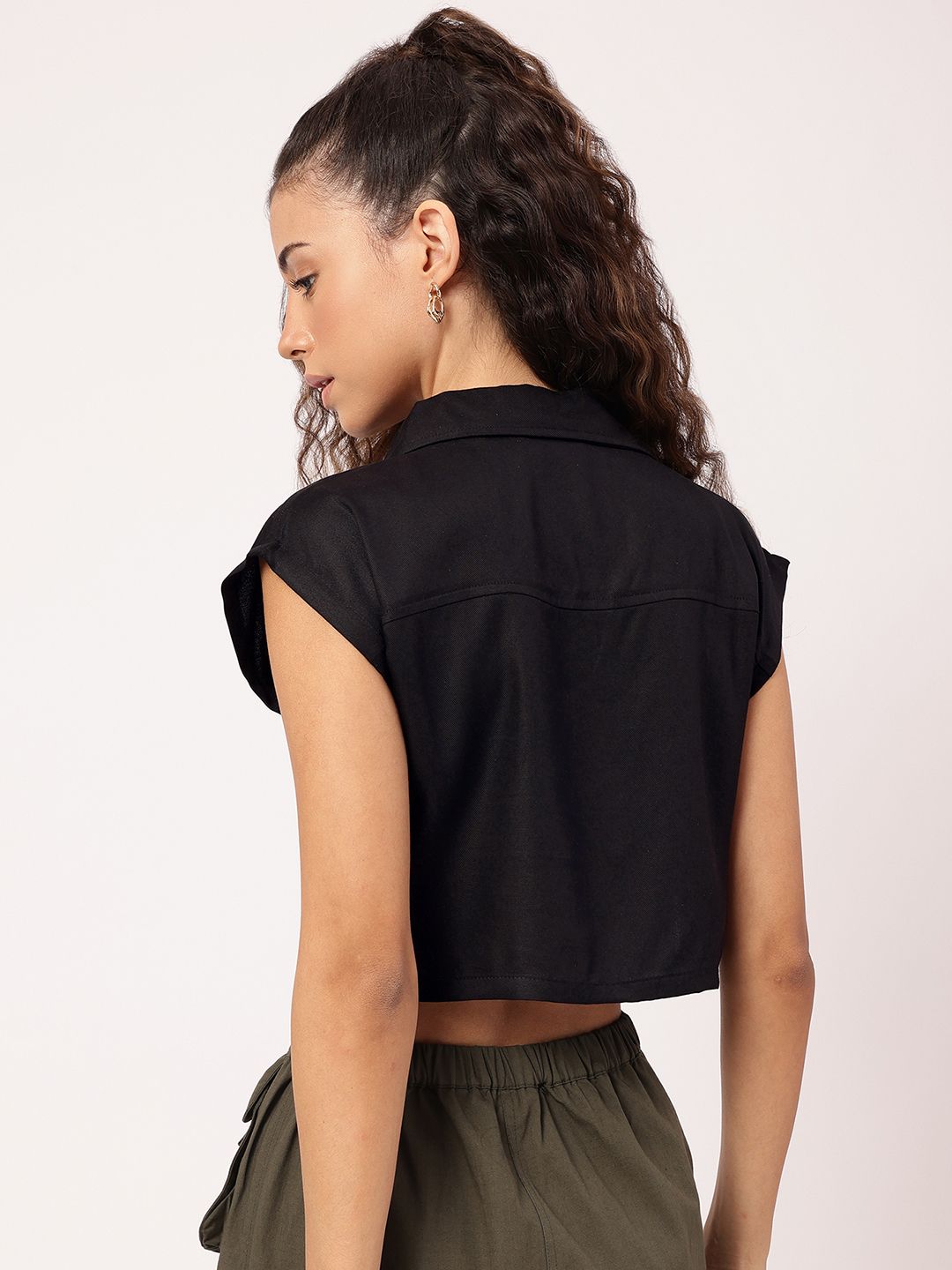 DressBerry Effortless Chic Shirt-Style Top