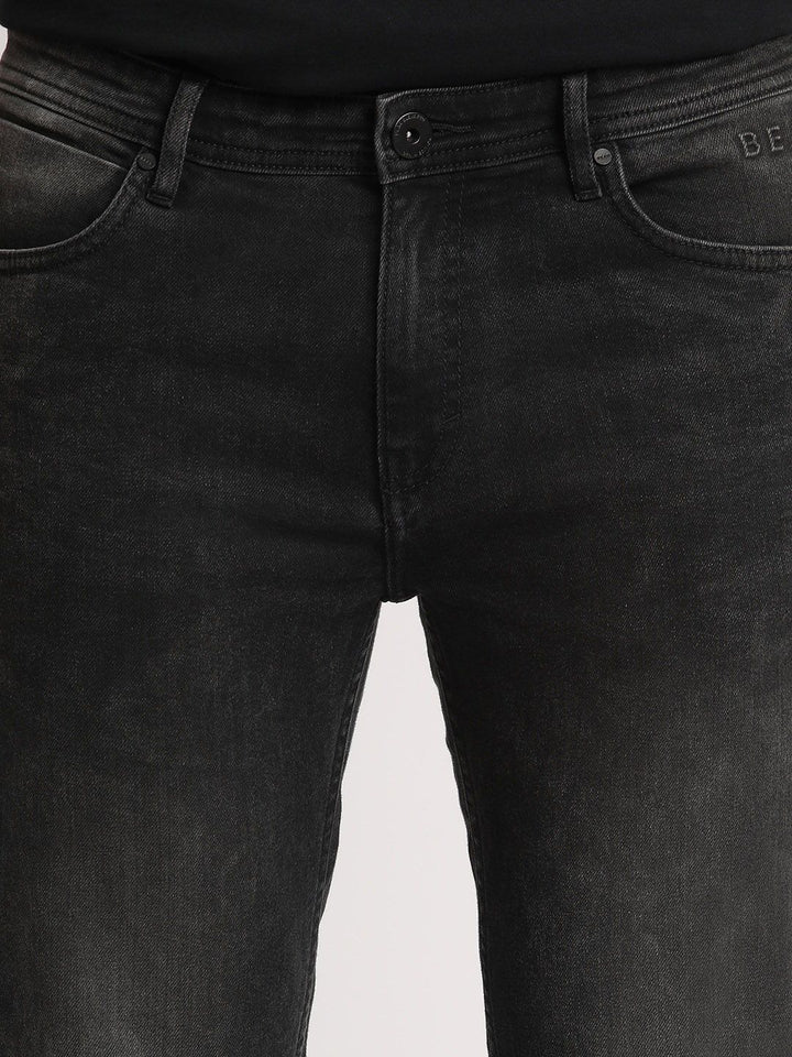 THE BEAR HOUSE Men Skinny Fit Light Fade Clean Look Stretchable Jeans