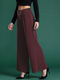 DressBerry Women Pleated Wide Leg Trousers