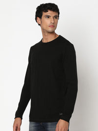 SPYKAR Round Neck Cotton Pullover