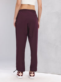 HRX by Hrithik Roshan Women Toggle Hem Contrast Piping Training Track Pants