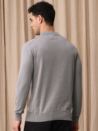 Mr Bowerbird Polo Collar Pullover