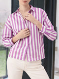 DressBerry Smart Korean Striped Shirt