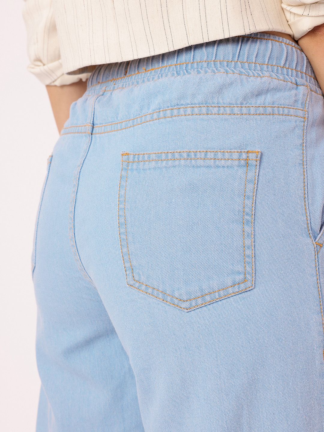 DressBerry Women Urban Classic Chic Baggy Jeans