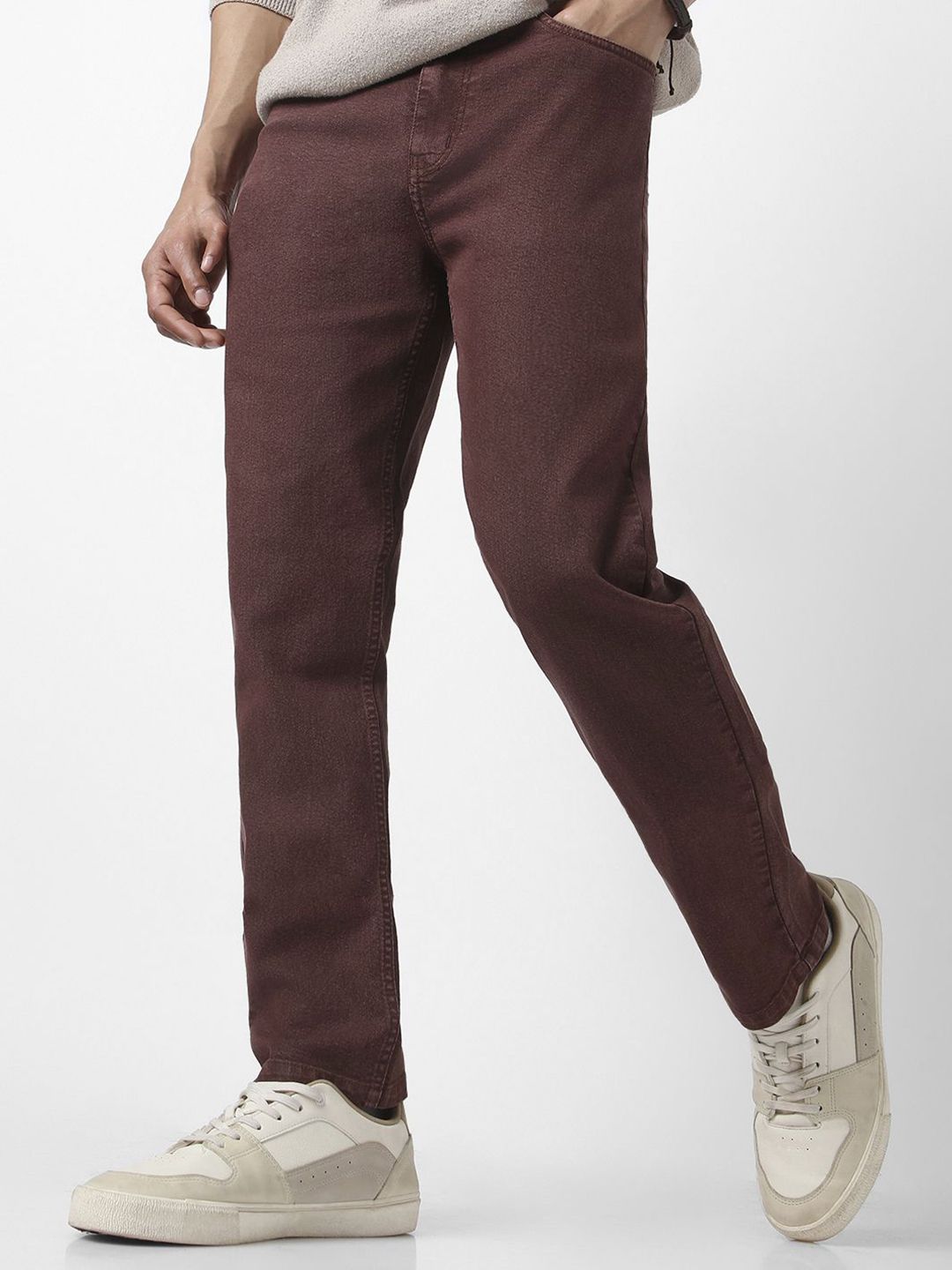 Urbano Fashion Men Straight Fit Washed Jeans Stretchable