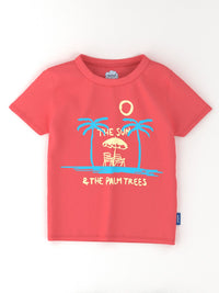 Nauti Nati Boys Pack Of 3 Graphic Printed Antimicrobial Cotton T-shirt