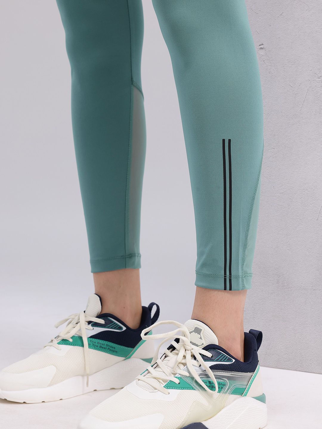 HRX by Hrithik Roshan Rapid-Dry Semi-Sheer Women Running Tights