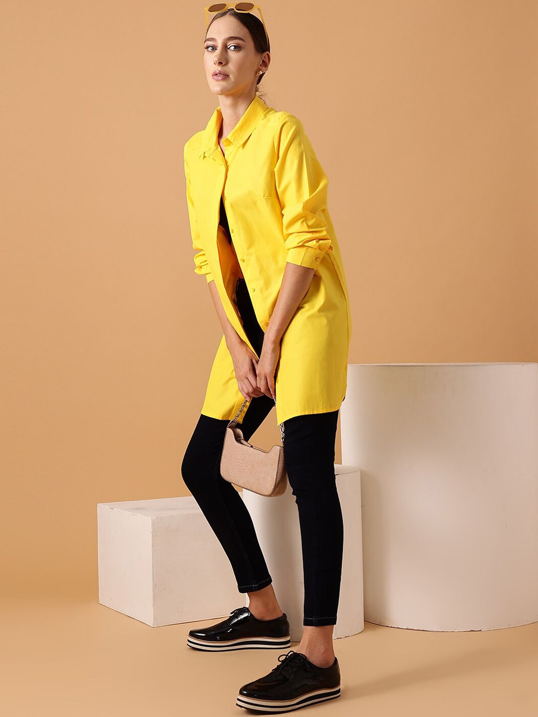 STREET 9 BASICS Women Narrow Slim Fit Clean Look Stretchable Cropped Jeans