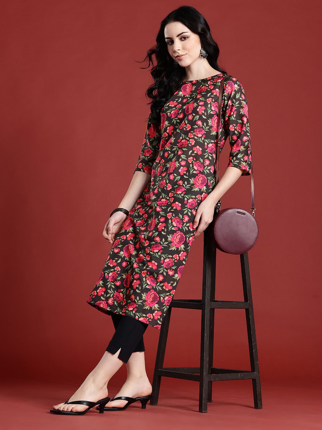 Anouk Women Floral Printed Kurta