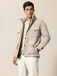 Mr Bowerbird Tailored Fit Hooded Padded Jacket