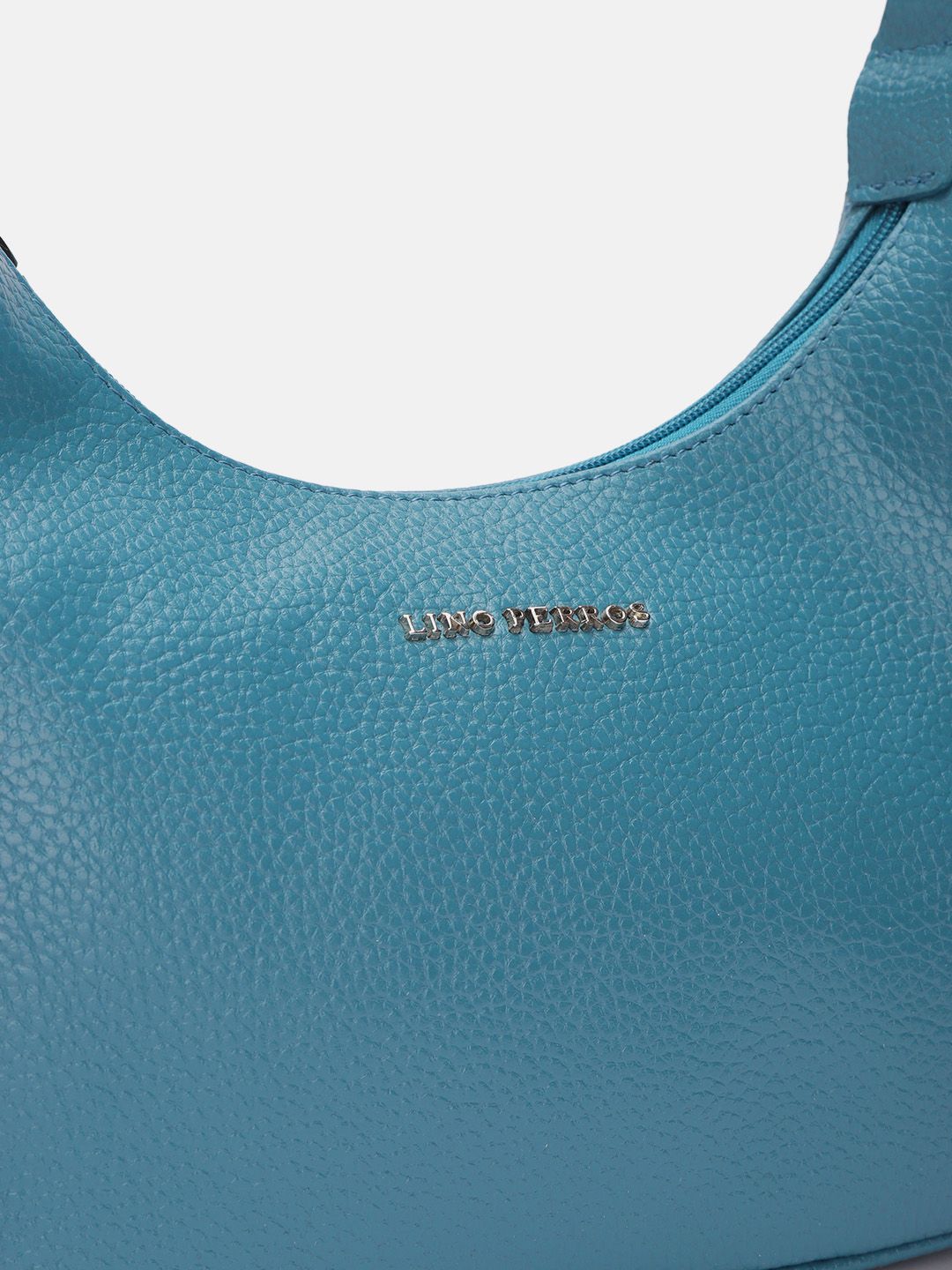 Lino Perros Textured Structured Baguette Bag