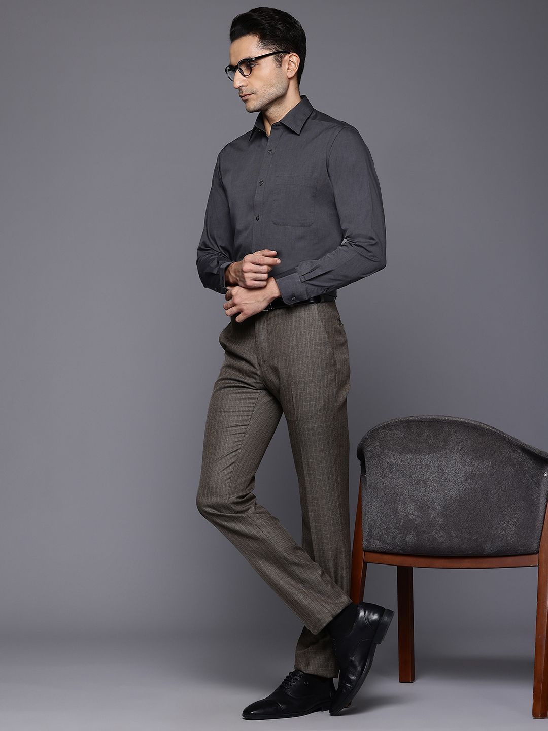Raymond Slim Fit Pure Cotton Formal Shirt